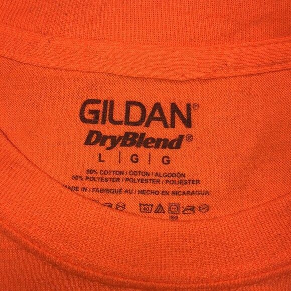 Vintage “Big Sexy” bright orange T-Shirt | Large - Picture 3 of 4